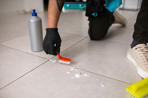 Tiles & Grout cleaning image